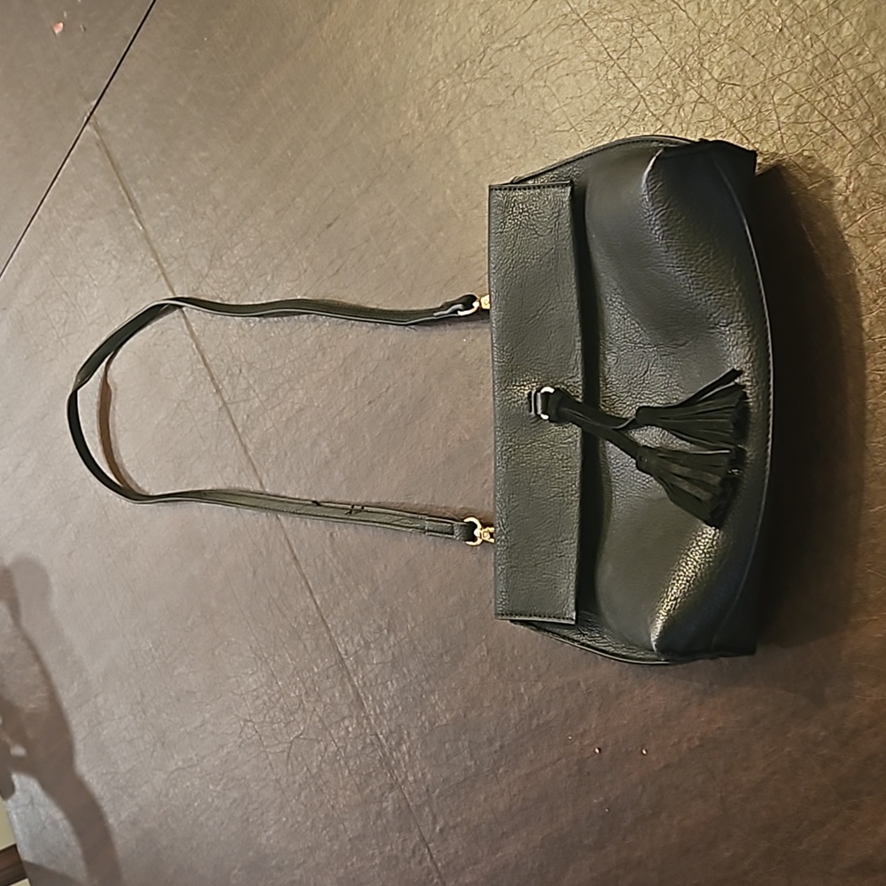 By Anthropologie Dreia Black Crossbody Bag